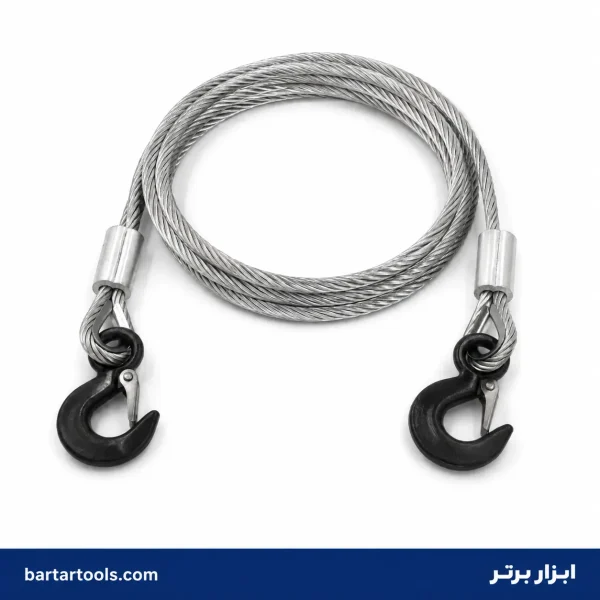سیم بکسل گالوانیزه لیون ۸ میلی‌متر بدون روکش