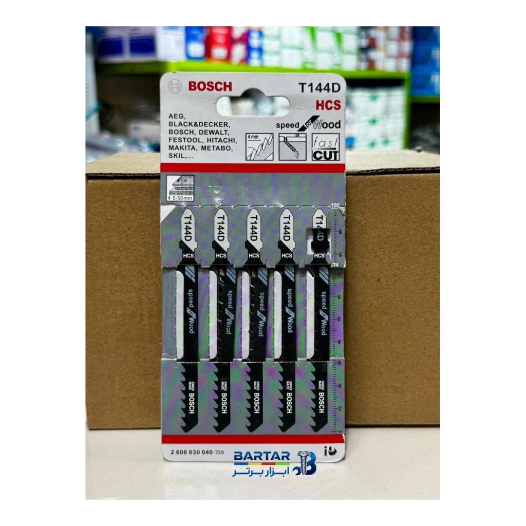 تیغ اره عمودبر چوب بوش T144D اصل